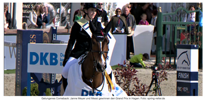 Grandioses Comeback nach Babypause: Janne Friederike Meyer-Zimmermann gewinnt Großen Preis in Hagen!
